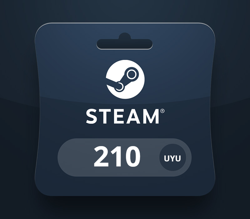 Steam Wallet UYU 210 Gift Card <span dir="ltr" class="cl-ltr">Steam Wallet UYU 210 Gift Card</span> - تصویر 1