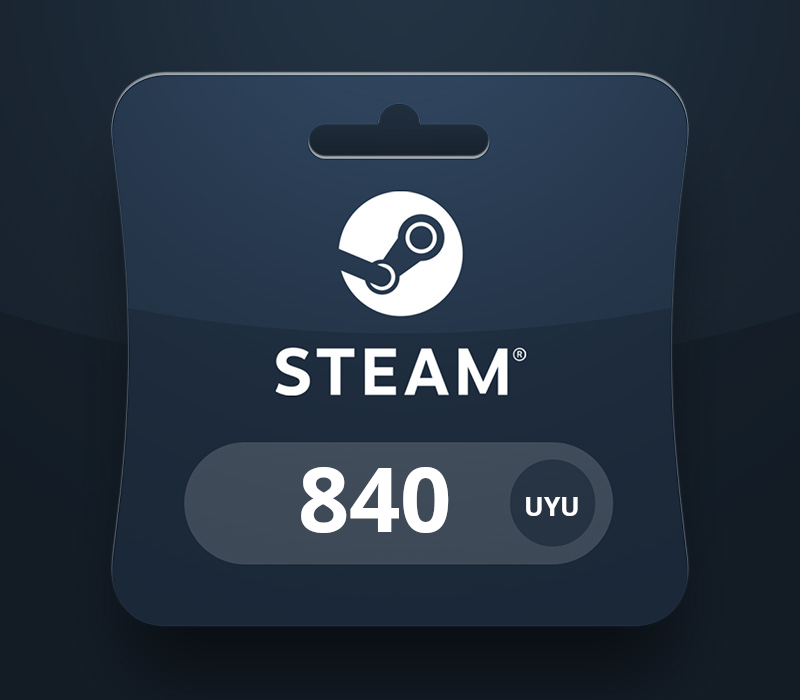 Steam Wallet UYU 840 Gift Card <span dir="ltr" class="cl-ltr">Steam Wallet UYU 840 Gift Card</span> - تصویر 1