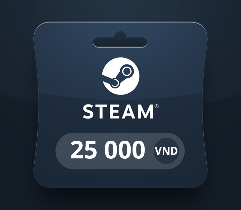Steam Wallet VND 25 000 Gift Card <span dir="ltr" class="cl-ltr">Steam Wallet VND 25 000 Gift Card</span> - تصویر 1