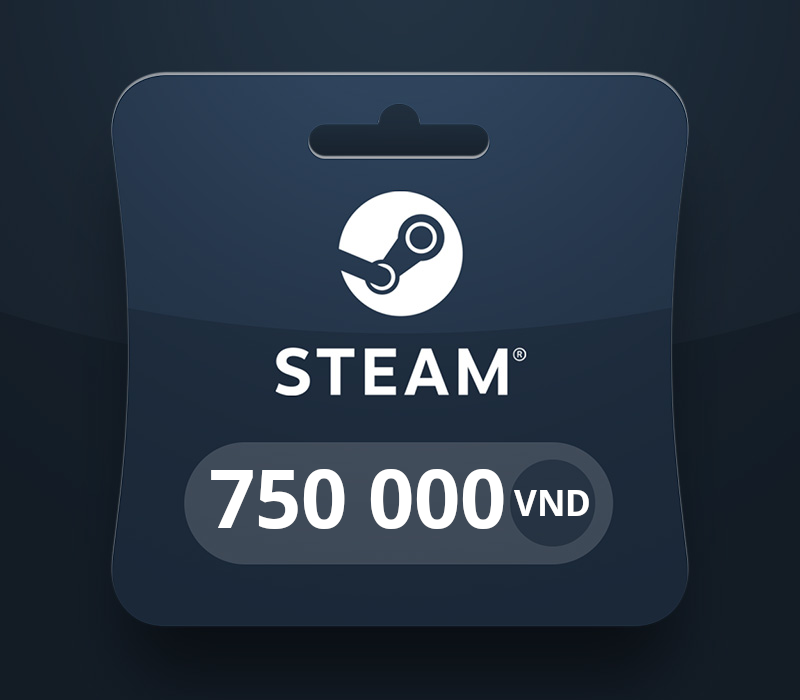 Steam Wallet VND 750 000 Gift Card <span dir="ltr" class="cl-ltr">Steam Wallet VND 750 000 Gift Card</span> - تصویر 1