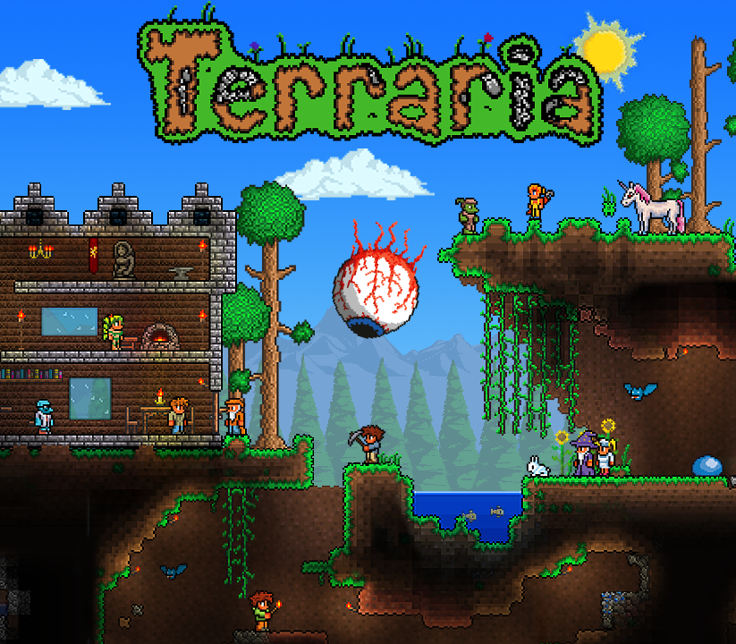 Terraria <span dir="ltr" class="cl-ltr">Terraria</span> - تصویر 1