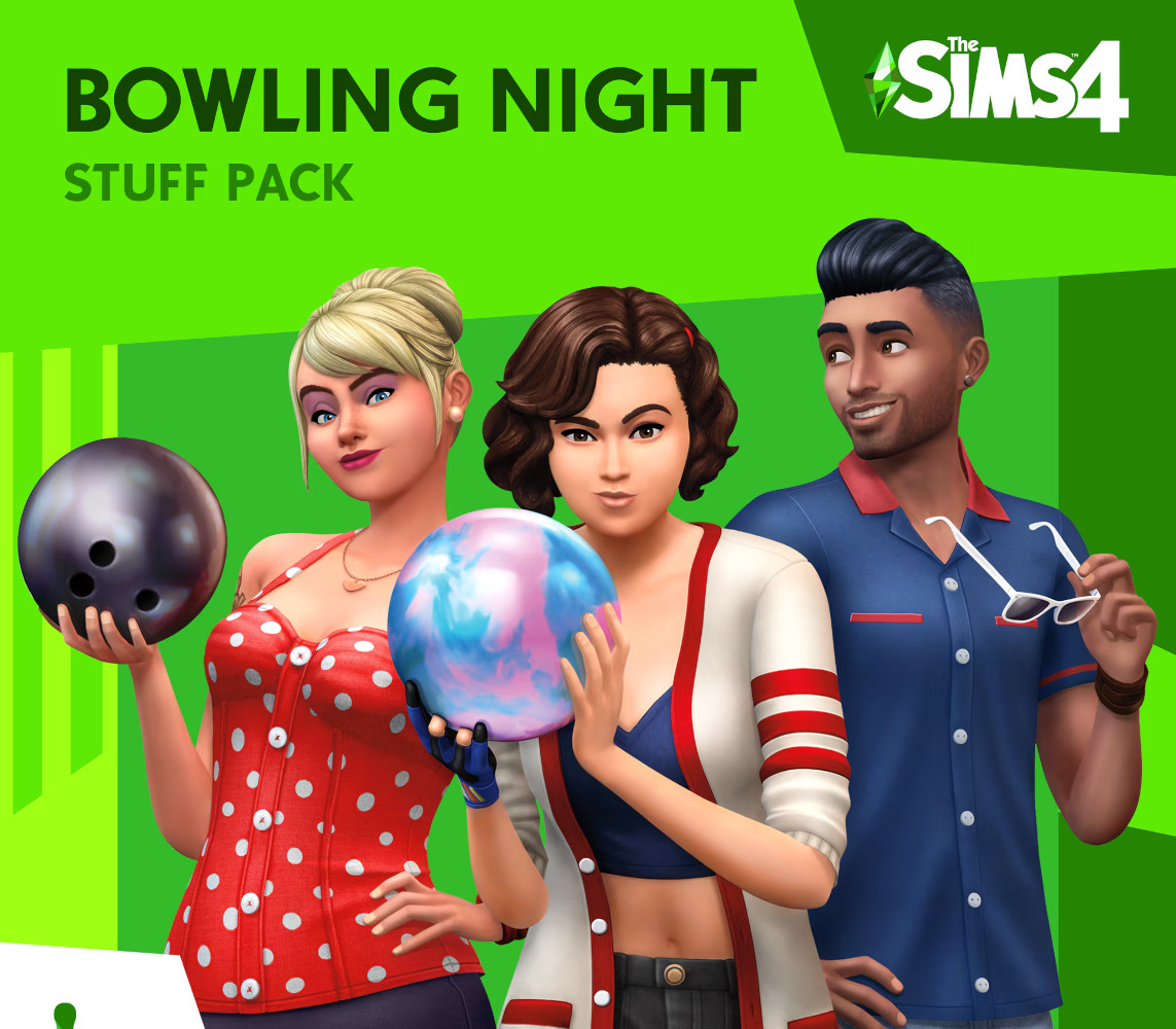 The Sims 4 - Bowling Night Stuff DLC <span dir="ltr" class="cl-ltr">The Sims 4 - Bowling Night Stuff DLC</span> - تصویر 1