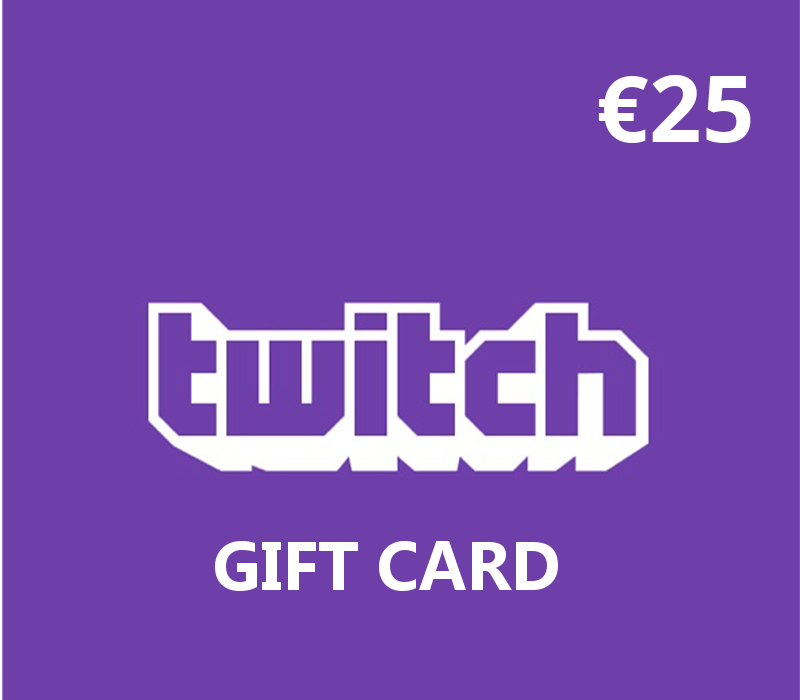 Twitch EUR 25 Gift Card DE <span dir="ltr" class="cl-ltr">Twitch EUR 25 Gift Card DE</span> - تصویر 1