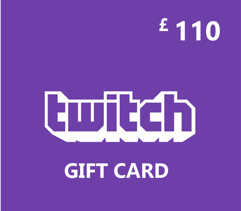 Twitch GBP 110 Gift Card UK <span dir="ltr" class="cl-ltr">Twitch GBP 110 Gift Card UK</span> - تصویر 1