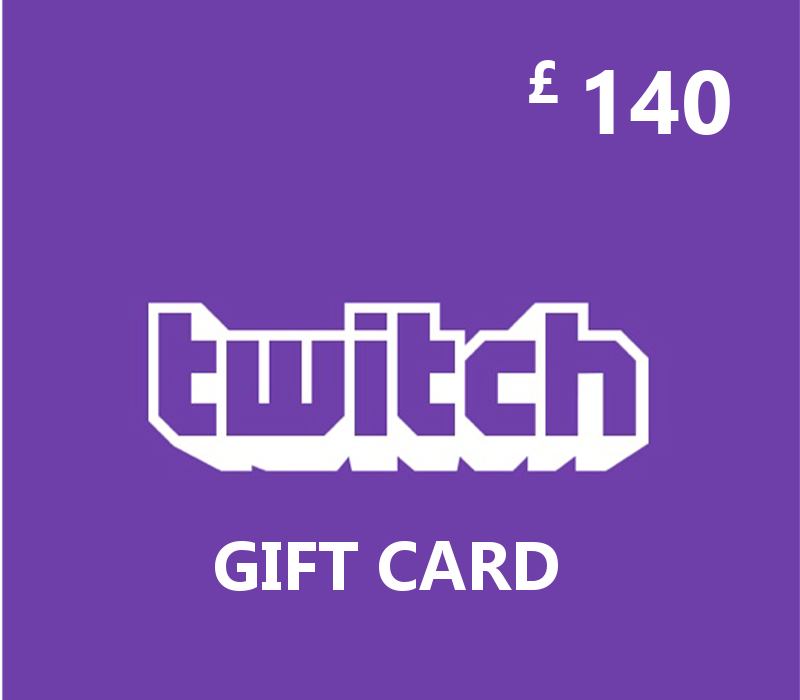 Twitch GBP 140 Gift Card UK <span dir="ltr" class="cl-ltr">Twitch GBP 140 Gift Card UK</span> - تصویر 1