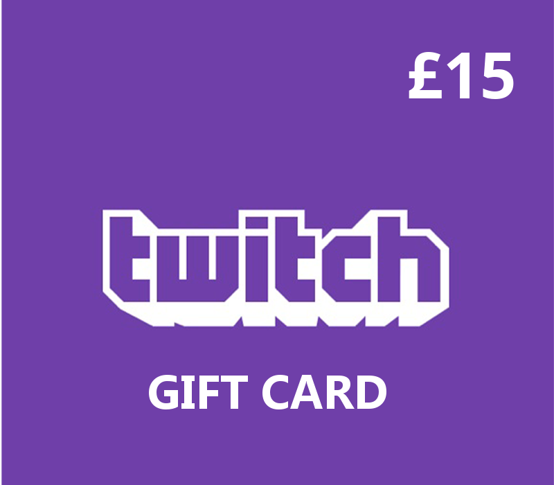Twitch GBP 15 Gift Card UK <span dir="ltr" class="cl-ltr">Twitch GBP 15 Gift Card UK</span> - تصویر 1