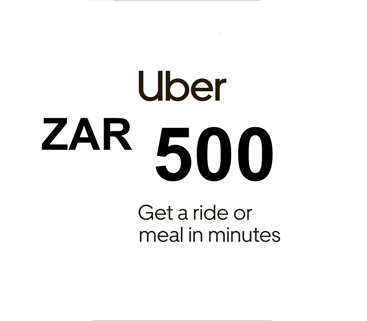 Uber ZAR 500 Voucher <span dir="ltr" class="cl-ltr">Uber ZAR 500 Voucher</span> - تصویر 1