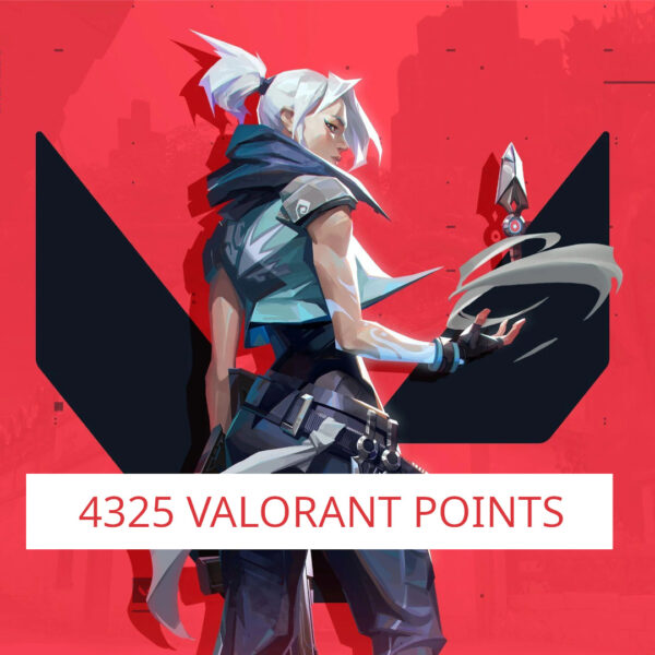 <span dir="ltr" class="cl-ltr">VALORANT - 4325 Valorant Points Gift Card TR</span>