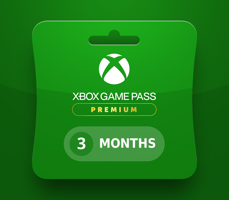 XBOX Game Pass Premium - 3 Month Subscription Card EU <span dir="ltr" class="cl-ltr">XBOX Game Pass Premium - 3 Month Subscription Card EU</span> - تصویر 1