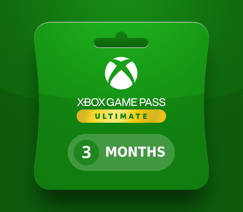 Xbox Game Pass Ultimate - 3 Month Subscription Card FR <span dir="ltr" class="cl-ltr">Xbox Game Pass Ultimate - 3 Month Subscription Card AT</span> - تصویر 1
