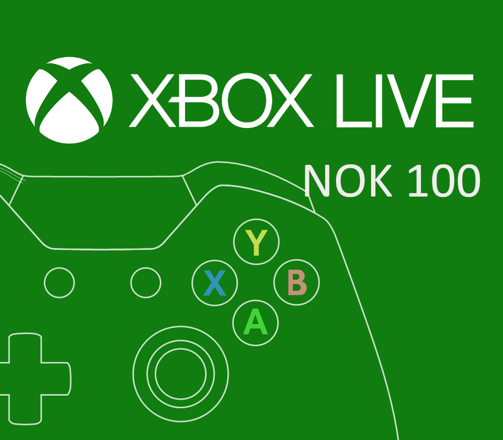 XBOX Live 100 NOK Prepaid Card NO <span dir="ltr" class="cl-ltr">XBOX Live 100 NOK Prepaid Card NO</span> - تصویر 1