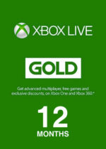 <span dir="ltr" class="cl-ltr">Xbox Live GOLD Subscription Card 12 Months XBOX LIVE</span>